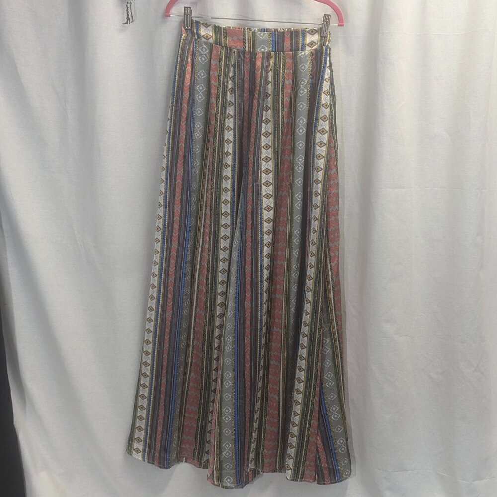 NWT Gracia Size Small (Will Fit Med and Large) Palazzo Sateen Wide Legged Pants